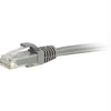 00655 - C2g 1ft Cat6a Snagless Unshielded (utp) Network Patch Ethernet Cable - Gray - 1 - C2g