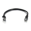 00723 - C2g 1ft Cat6a Snagless Unshielded (utp) Network Patch Ethernet Cable - Black - 1 - C2g