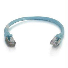 00740 - C2g 1ft Cat6a Snagless Shielded (stp) Network Patch Cable - Aqua - C2g