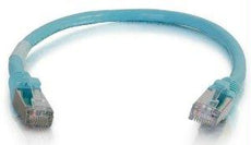 00749 - C2g 10ft Cat6a Snagless Shielded (stp) Network Patch Cable - Aqua - C2g