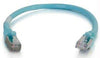 00749 - C2g 10ft Cat6a Snagless Shielded (stp) Network Patch Cable - Aqua - C2g