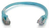 00756 - C2g 35ft Cat6a Snagless Shielded (stp) Ethernet Network Patch Cable - Aqua - C2g