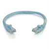 00757 - C2g 1ft Cat6a Snagless Unshielded (utp) Ethernet Network Patch Cable - Aqua - C2g