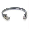 00777 - C2g 4ft Cat6 Snagless Shielded (stp) Ethernet Network Patch Cable - Gray - C2g