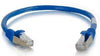 00801 - C2g 12ft Cat6 Snagless Shielded (stp) Network Patch Cable - Blue - C2g