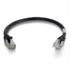 00809 - C2g 2ft Cat6 Snagless Shielded (stp) Network Patch Cable - Black - C2g