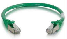 00827 - C2g 3ft Cat6 Snagless Shielded (stp) Network Patch Cable - Green - C2g