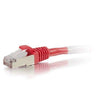 00851 - C2g 10ft Cat6 Snagless Shielded (stp) Network Patch Cable - Red - C2g