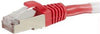 00856 - C2g 25ft Cat6 Snagless Shielded (stp) Ethernet Network Patch Cable - Red - C2g