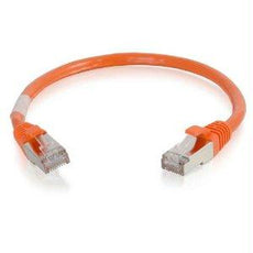 00876 - C2g 1ft Cat6 Snagless Shielded (stp) Network Patch Cable - Orange - C2g