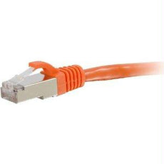 C2g 30ft Cat6 Snagless Shielded (stp) Network Patch Cable - Orange