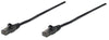 342032 - Intellinet 1.5 Ft Black Cat6 Snagless Patch Cable - Intellinet