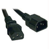 P004-003-13A - Tripp Lite 3ft Computer Power Cord Extension Cable C14 To C13 13a 16awg - Tripp Lite