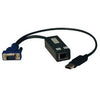 B078-101-USB-1 - Tripp Lite Usb Single Server Interface Unit Virtual Media Kvm Switch Hd15 Usb Rj45 - Tripp Lite