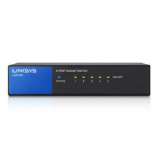 LGS105 - Linksys 5-port Desktop Gigabit Switch, Wired Connection Speed Up To 1000 Mbps. Q - Linksys