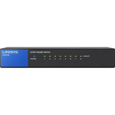 LGS108 - Linksys 8-port Desktop Gigabit Switch, Wired Connection Speed Up To 1000 Mbps. Q - Linksys