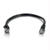 00933 - C2g 6in Cat5e Snagless Unshielded (utp) Network Patch Ethernet Cable - Black - 6 - C2g