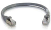 00979 - C2g 6in Cat6 Snagless Shielded (stp) Network Patch Cable - Gray - C2g