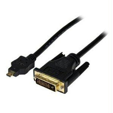 HDDDVIMM1M - Startech 3.3ft/1m Micro Hdmi To Dvi-d (19-pin) Cable (m/m); Full Hd 1920x1200p 60hz/1080p - Startech