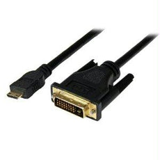 HDCDVIMM2M - Startech 2m/6.6ft Mini Hdmi Male To Dvi-digital (24-pin) Male Cable; Full Hd 1920x1200p 6 - Startech