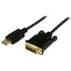 DP2DVIMM3BS - Startech 3ft Active Displayport To Dvi-d Single-link Cable Connects Dvi Display/monitor,1 - Startech