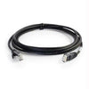 01098 - C2g 1ft Cat6 Snagless Unshielded (utp) Slim Ethernet Network Patch Cable - Black - C2g
