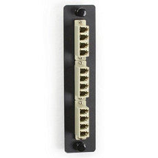 JPM455B-R2 - Black Box Low-density Multimode Fiber Adapter Panel - Ceramic Sleeve, (6) Lc Duplex, Beige - Black Box