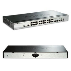 DGS-1510-28P - D-link Systems Smart Pro Gigabit Switch. 24 Port Poe With 2 Sfp + 2 10g. Limited Lifetime Warra - D-link Systems