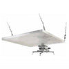 PRGS-455 - Peerless Industries Lightweight Susp Ceiling Plt W/prg Pro Unv Projector Kit Wht - Peerless Industries