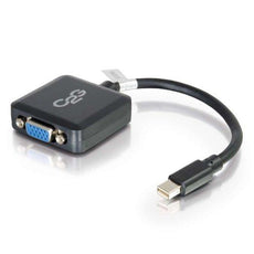 54315 - C2g 8in Mini Displayport™ Male To Vga Female Active Adapter Converter - Black - C2g