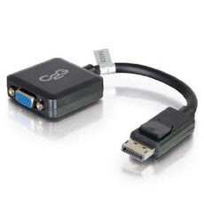 54323 - C2g 8in Displayport™ Male To Vga Female Active Adapter Converter - Black (taa - C2g