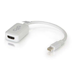 54314 - C2g 8in Mini Displayport Male To Hdmi Female Adapter Converter - White (taa Complian - C2g