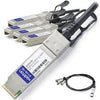 JG329A-AO - Add-on Addon Hp Jg329a Compatible Taa Compliant 40gbase-cu Qsfp+ To 4xsfp+ Direct Attac - Add-on