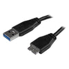 USB3AUB2MS - Startech Flexible Cable For Convenient Positioning Of Usb 3.0 Devices - Usb 3.0 Micro B - - Startech