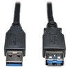 U324-006-BK - Tripp Lite 6ft Usb 3.0 Superspeed Extension Cable Aa M/f Black 6ft - Tripp Lite