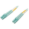 N820-10M-OM4 - Tripp Lite 10m 10gb/100gb Duplex Multimode 50/125 Om4 Lszh Fiber Patch Cable Lc/lc Aqua 10 - Tripp Lite