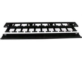 CMDUCT1UX - Startech 1u Horizontal Finger Duct Rack Cable Management Panel With Cover - Server Rack C - Startech
