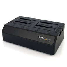 SDOCK4U33 - Startech Quad-bay Hard Drive Dock For 2.5 / 3.5 Sata Drives;  Sata Iii (6.0 Gbps); Usb 3. - Startech