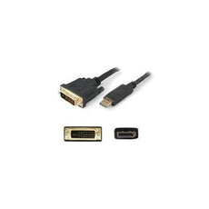 DISPLAYPORT2DVI10F - Add-on Addon 10ft Displayport Male To Dvi-d Dual Link (24+1 Pin) Male Black Adapter Cab - Add-on