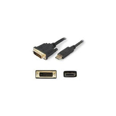 DISPLAYPORT2DVI6F - Add-on Addon 6ft Displayport Male To Dvi-d Dual Link (24+1 Pin) Male Black Adapter Cabl - Add-on