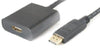 DISPLAYPORT2HDMI-5PK - Add-on Addon 5 Pack Of 8in Displayport Male To Hdmi Female Black Adapter Cable - Add-on