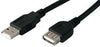 USBEXTAA10FB - Add-on Addon 10ft Usb 2.0 (a) Male To Female Black Cable - Add-on