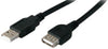 USBEXTAA10FB-5PK - Add-on Addon 5-pack Of 10ft Usb 2.0 (a) Male To Female Black Cables - Add-on