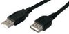 USBEXTAA6INB - Add-on Addon 15.24cm (6.00in) Usb 2.0 (a) Male To Female Black Extension Cable - Add-on