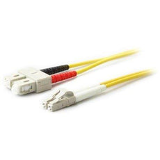 ADD-SC-LC-5M9SMF - Add-on Addon 5m Lc (male) To Sc (male) Os2 Straight Yellow Duplex Fiber Ofnr (riser-rat - Add-on