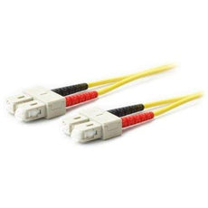 ADD-SC-SC-3M9SMF - Add-on Addon 3m Sc (male) To Sc (male) Os2 Straight Yellow Duplex Fiber Ofnr (riser-rat - Add-on