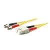 ADD-ST-SC-3M9SMF - Add-on Addon 3m Sc (male) To St (male) Os2 Straight Yellow Duplex Fiber Ofnr (riser-rat - Add-on