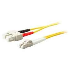 ADD-SC-LC-8M9SMF - Add-on Addon 8m Lc (male) To Sc (male) Os2 Straight Yellow Duplex Fiber Ofnr (riser-rat - Add-on