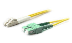 ADD-ASC-LC-1M9SMF - Add-on Addon 1m Lc (male) To Asc (male) Os2 Straight Yellow Duplex Fiber Ofnr (riser-ra - Add-on