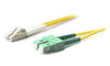 ADD-ASC-LC-1M9SMF - Add-on Addon 1m Lc (male) To Asc (male) Os2 Straight Yellow Duplex Fiber Ofnr (riser-ra - Add-on